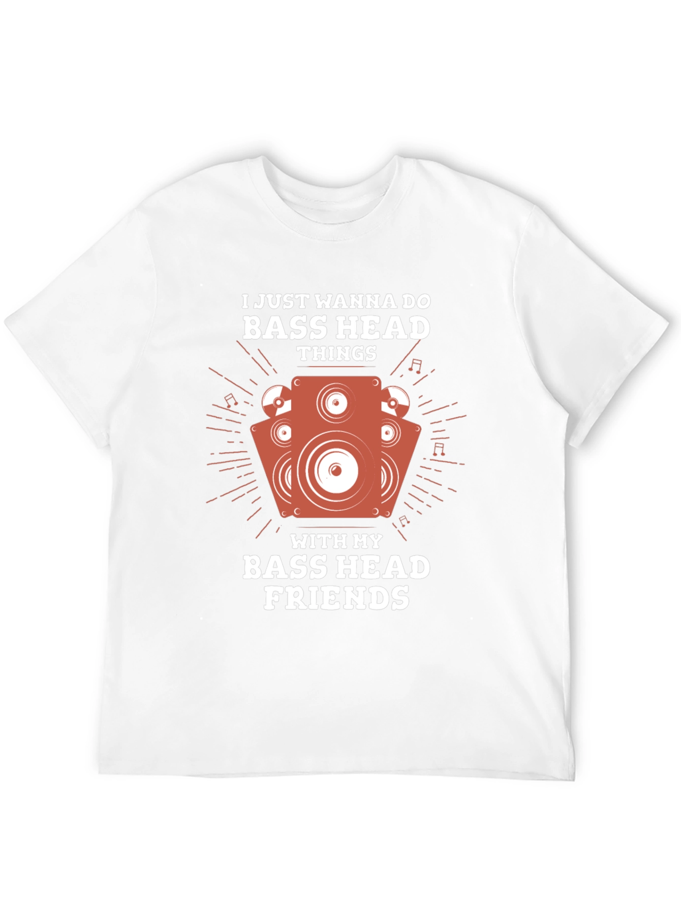 Bass Head T-Shirt - Music Lover Apparel