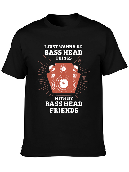 Bass Head T-Shirt - Music Lover Apparel