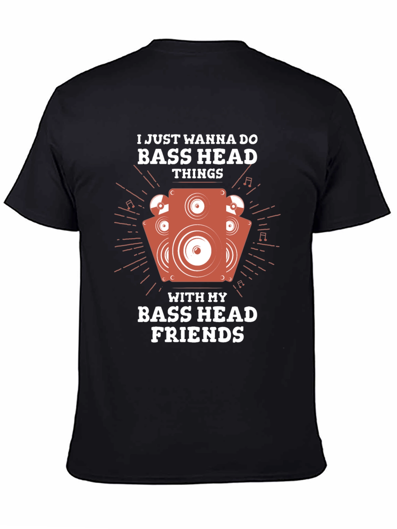 Bass Head T-Shirt - Music Lover Apparel