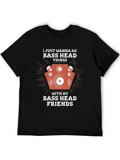 Bass Head T-Shirt - Music Lover Apparel
