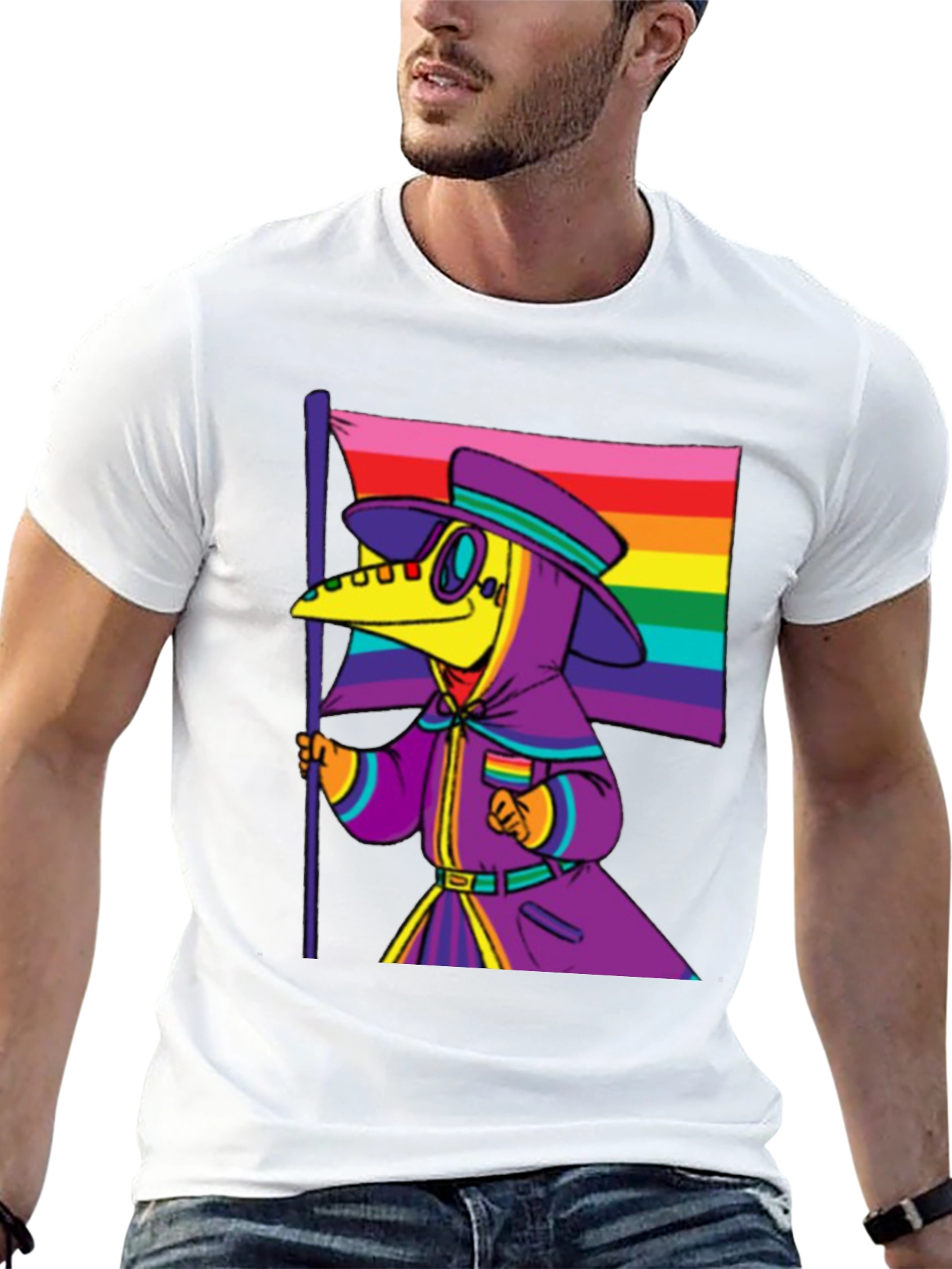Plague Doctor Pride T-Shirt