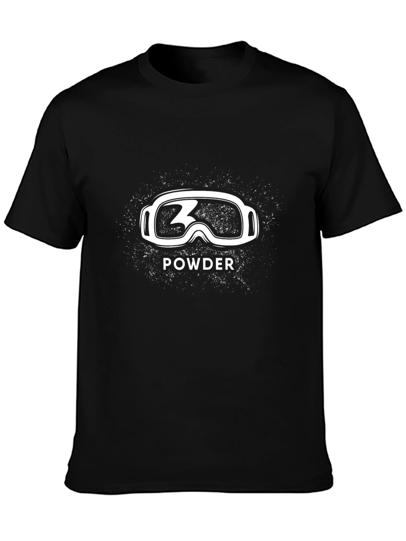 Powder Ski Goggles Graphic T-Shirt