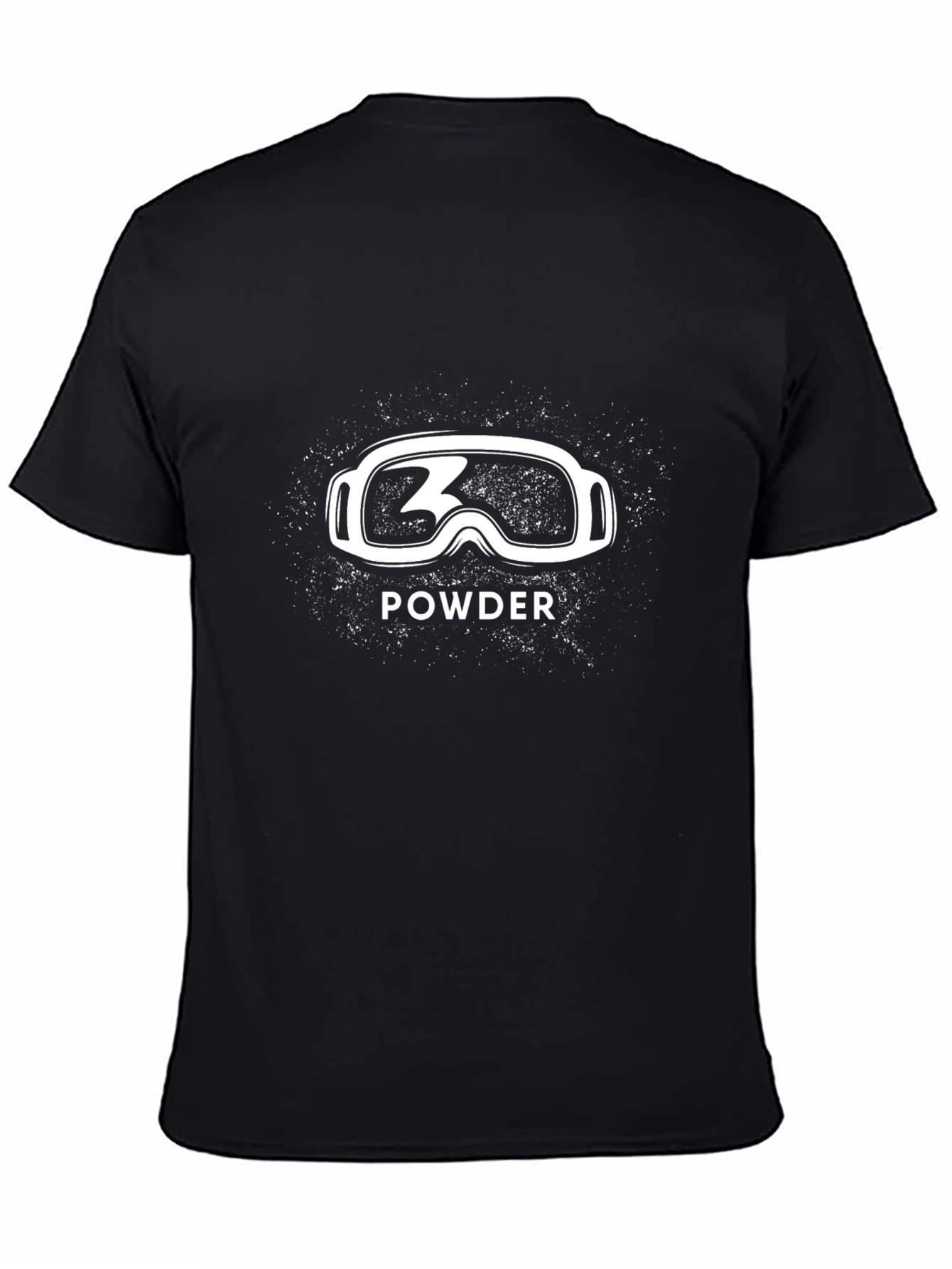 Powder Ski Goggles Graphic T-Shirt