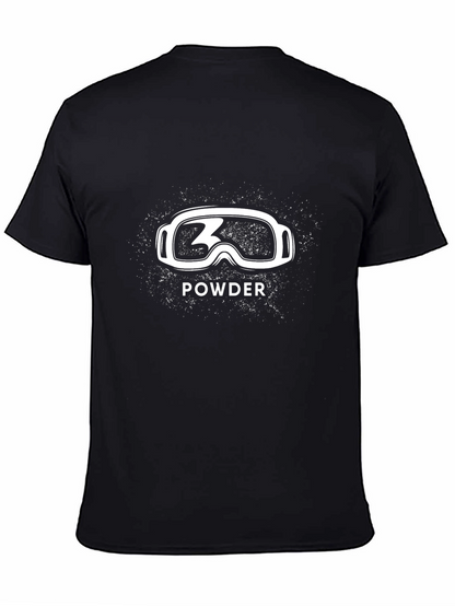 Powder Ski Goggles Graphic T-Shirt