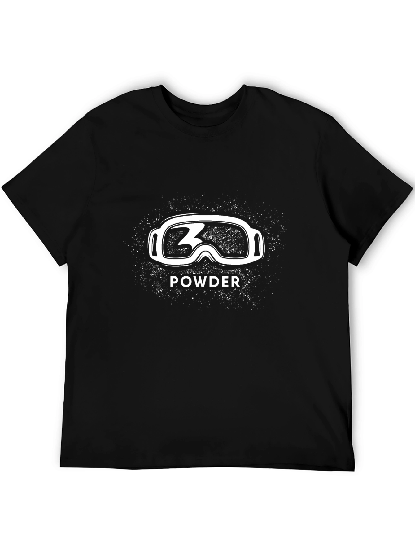 Powder Ski Goggles Graphic T-Shirt