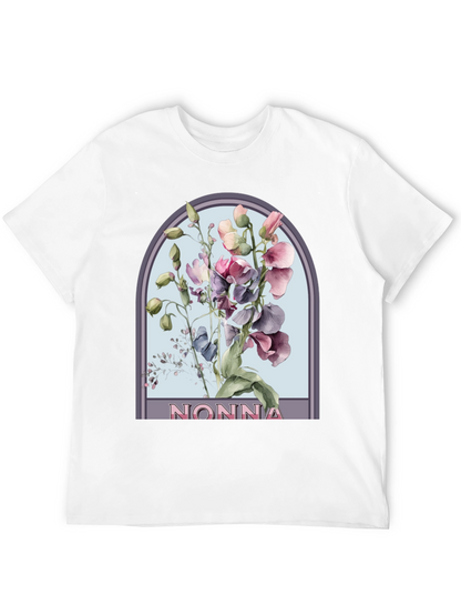 Floral Nonna T-Shirt - Stylish & Comfortable