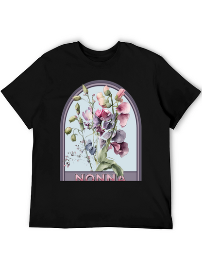 Floral Nonna T-Shirt - Stylish & Comfortable