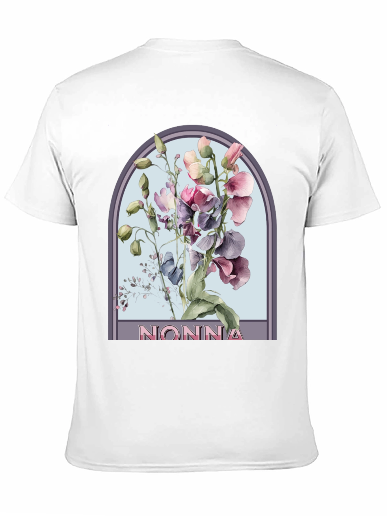 Floral Nonna T-Shirt - Stylish & Comfortable