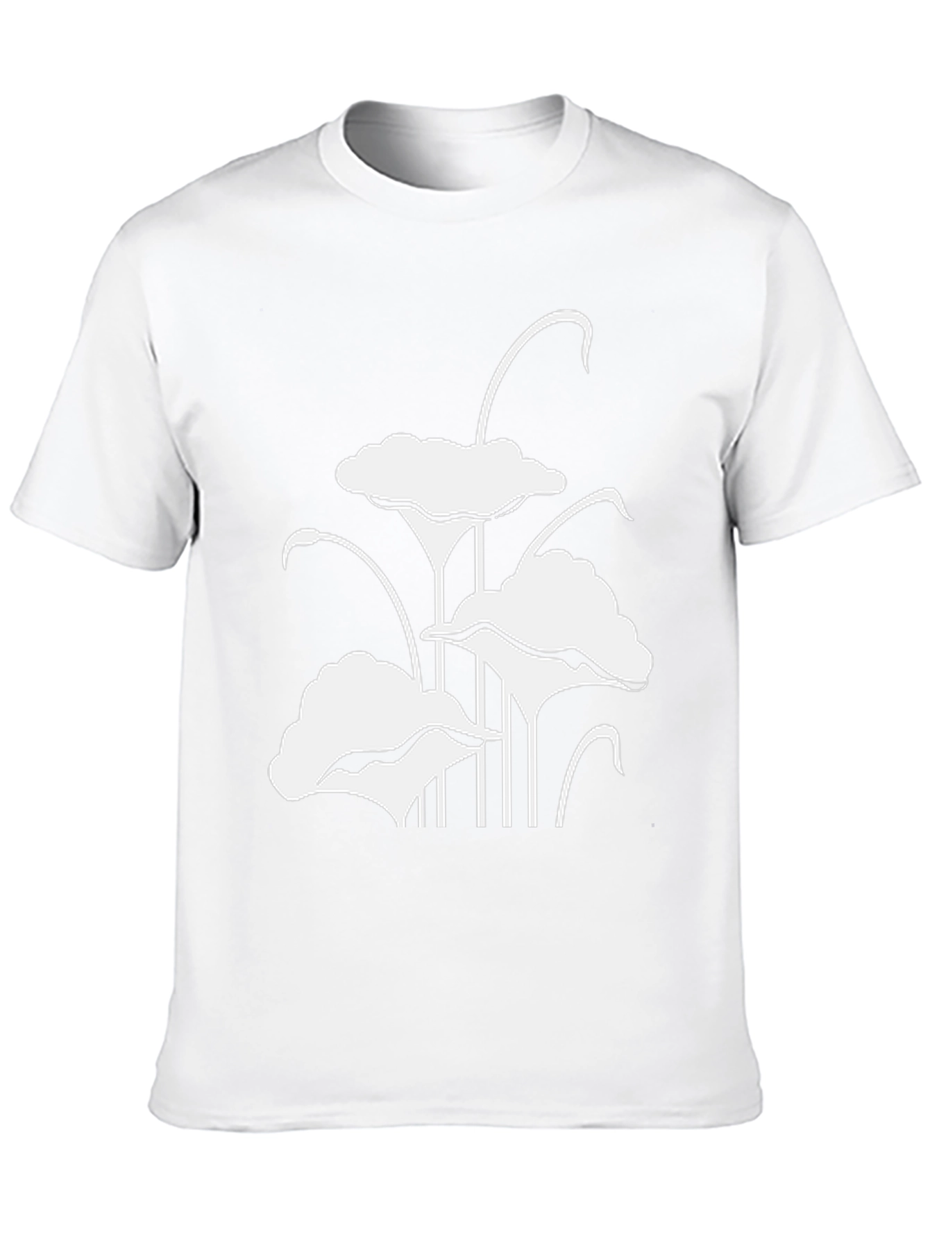 Floral Print T-Shirt - Stylish Casual Wear