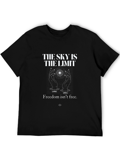 The Sky Is The Limit Graphic Tee - Black