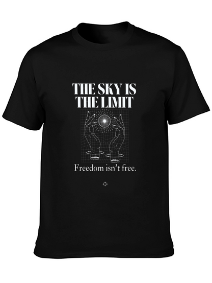 The Sky Is The Limit Graphic Tee - Black