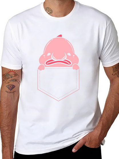 Blobfish Pocket T-Shirt - Funny Sea Creature Tee