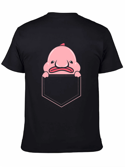 Blobfish Pocket T-Shirt - Funny Sea Creature Tee