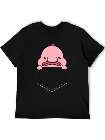 Blobfish Pocket T-Shirt - Funny Sea Creature Tee
