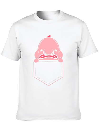 Blobfish Pocket T-Shirt - Funny Sea Creature Tee