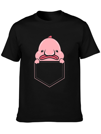 Blobfish Pocket T-Shirt - Funny Sea Creature Tee