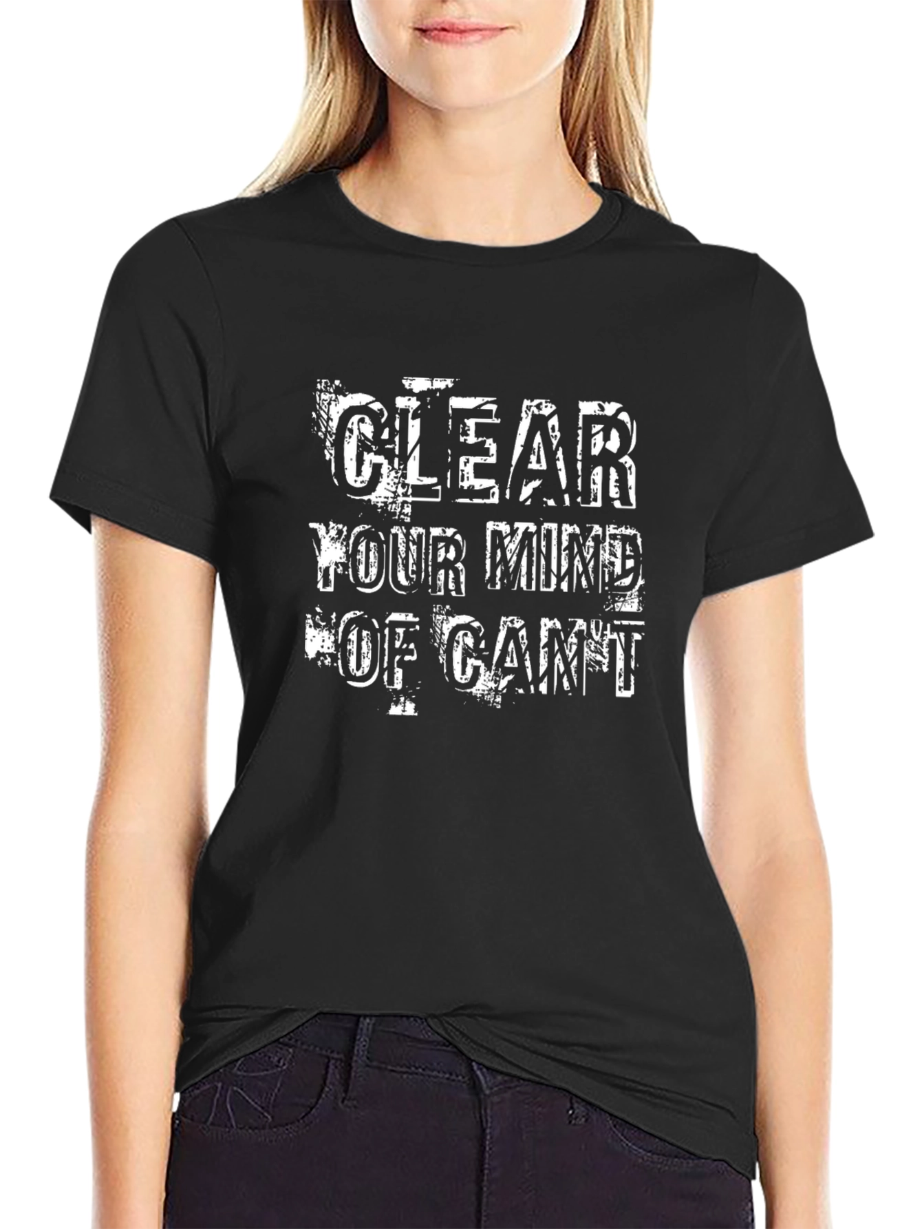 Clear Your Mind T-Shirt: Motivational Graphic Tee