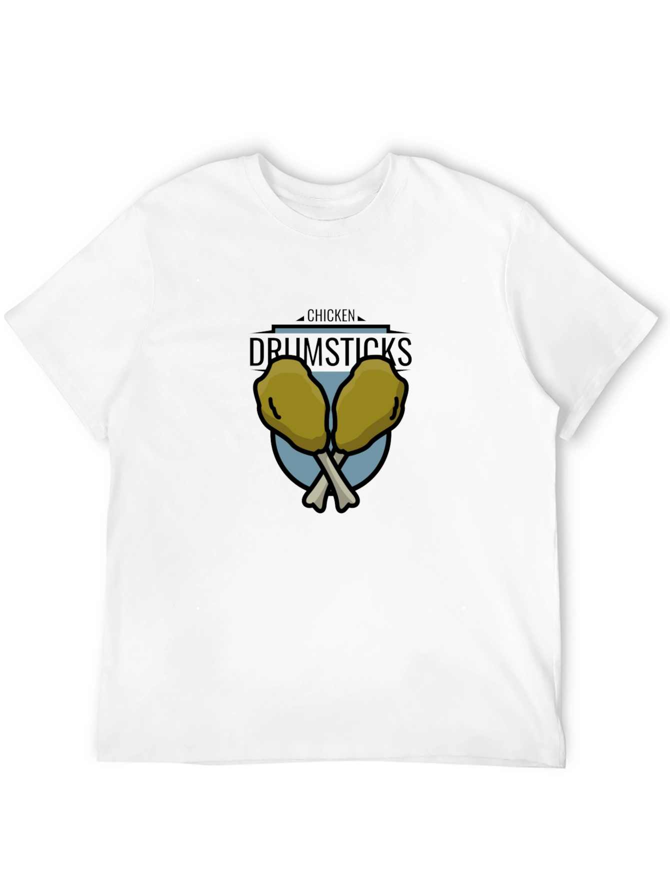 Chicken Drumsticks Graphic Tee - Casual Comfort