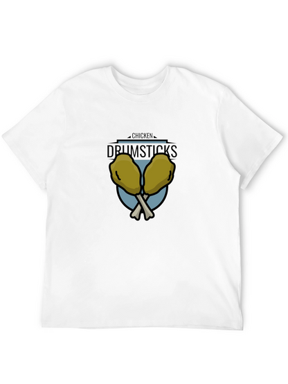 Chicken Drumsticks Graphic Tee - Casual Comfort
