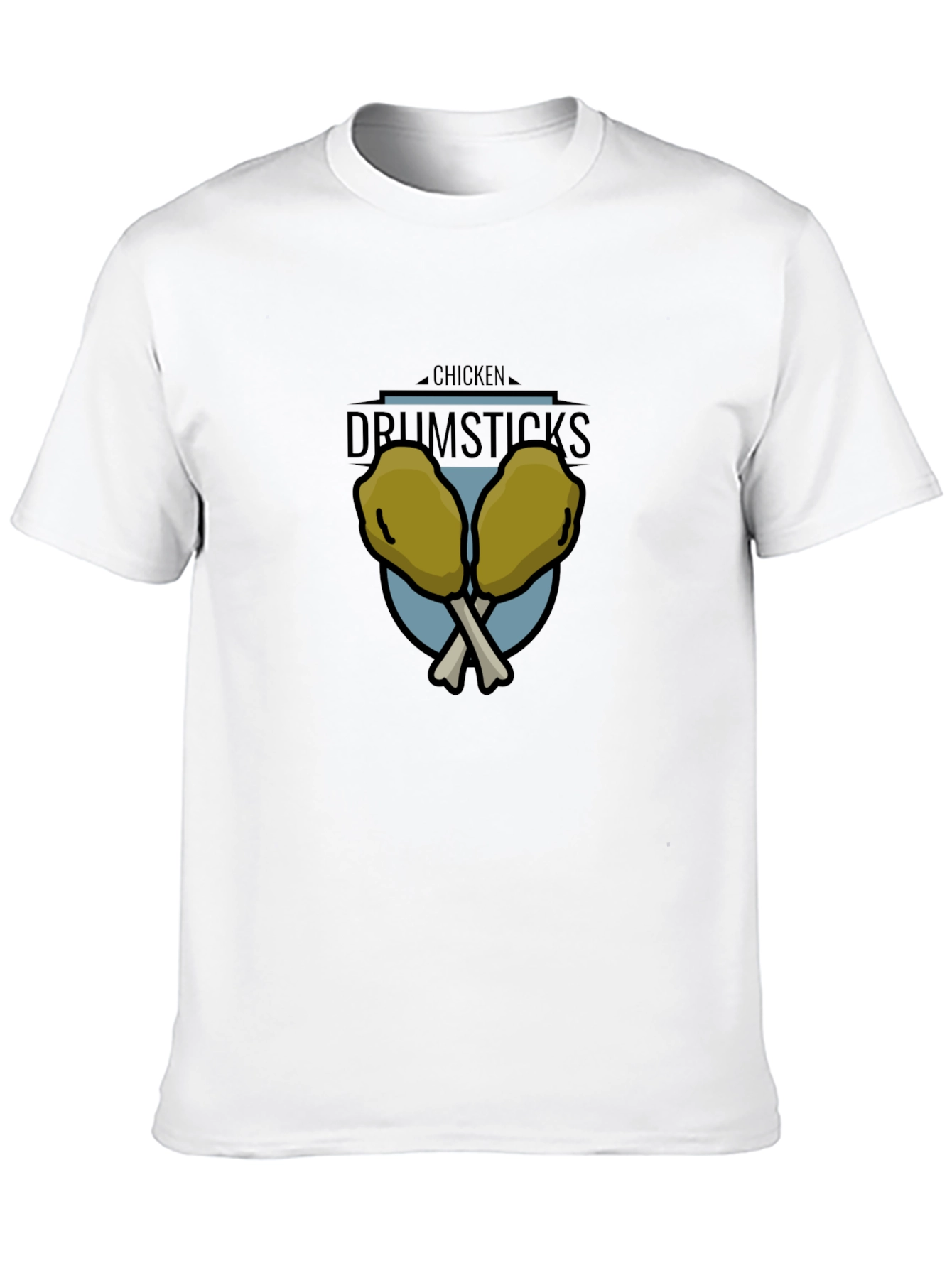 Chicken Drumsticks Graphic Tee - Casual Comfort