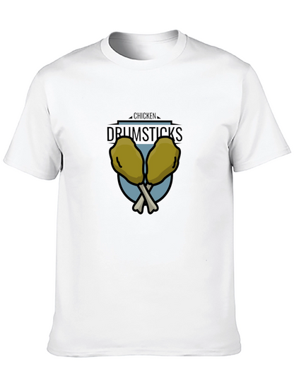 Chicken Drumsticks Graphic Tee - Casual Comfort