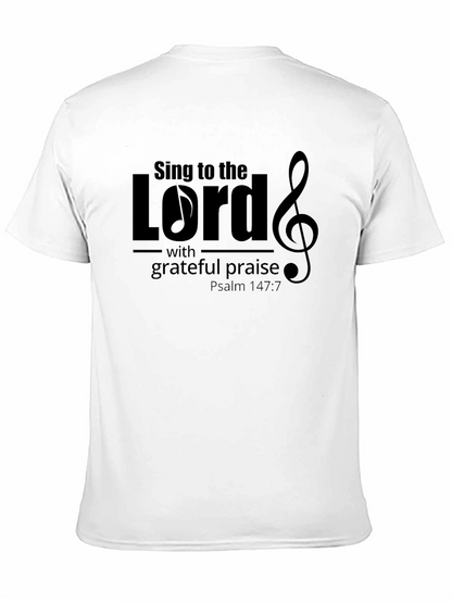 Sing to the Lord Christian T-Shirt