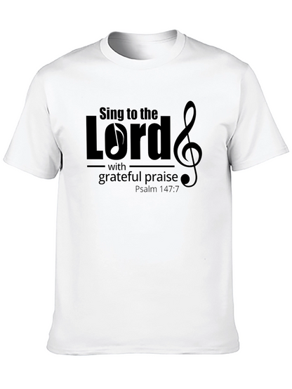 Sing to the Lord Christian T-Shirt
