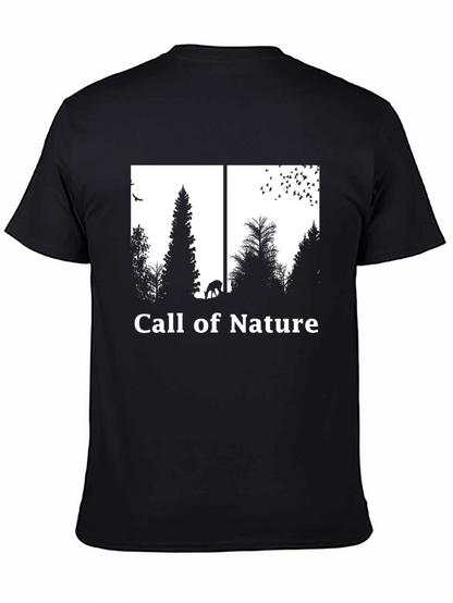 Call of Nature Graphic Tee - Black