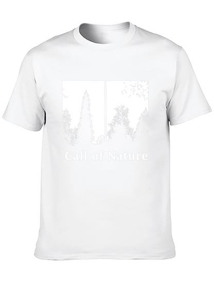 Call of Nature Graphic Tee - Black