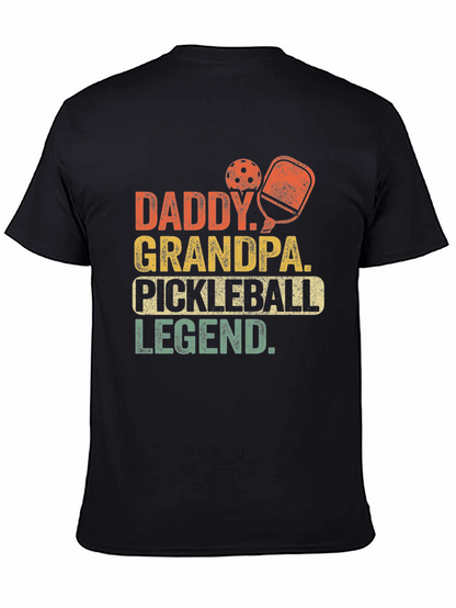 Daddy Grandpa Pickleball Legend T-Shirt