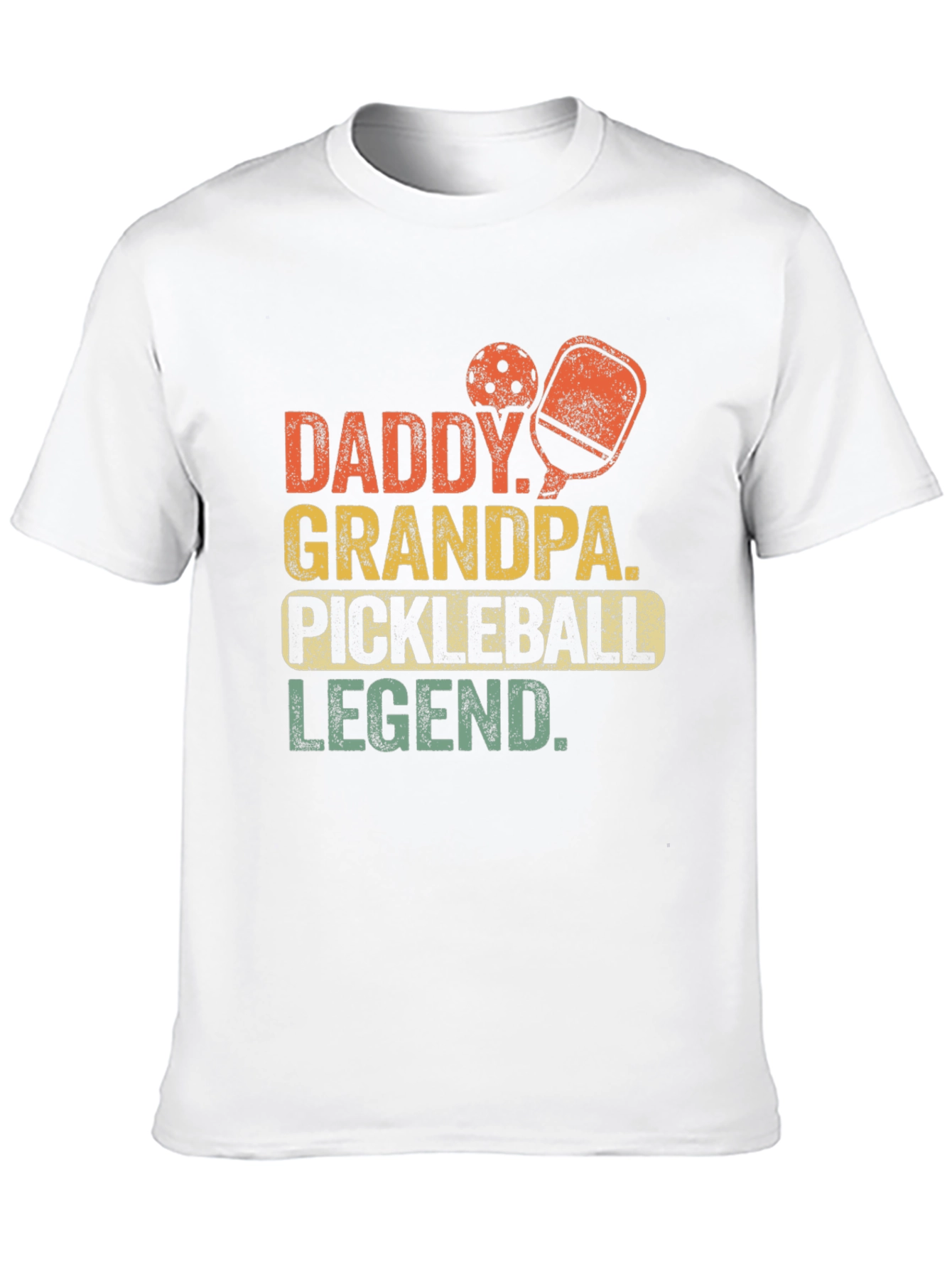 Daddy Grandpa Pickleball Legend T-Shirt