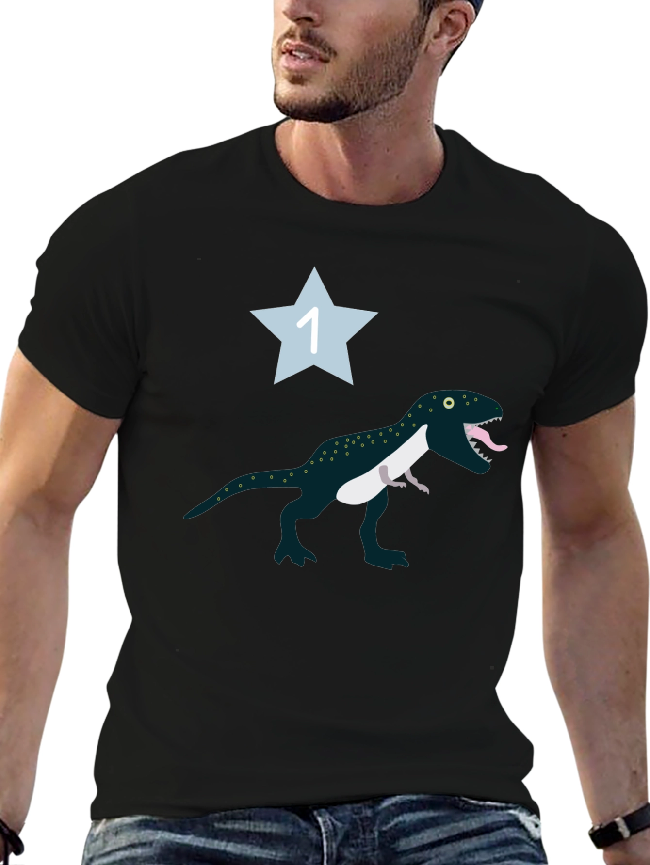 Dino Birthday T-Shirt - One Star