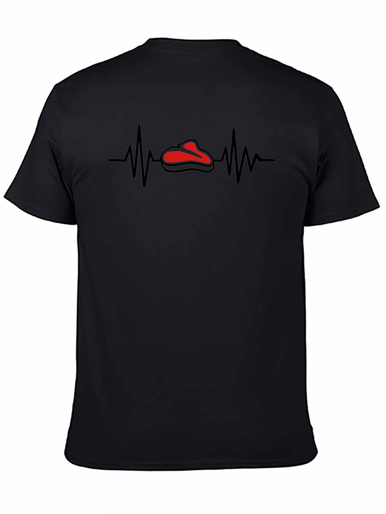 Steak Heartbeat Graphic Tee - Foodie Humor T-Shirt