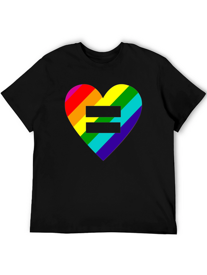 Equality Rainbow Heart Tee