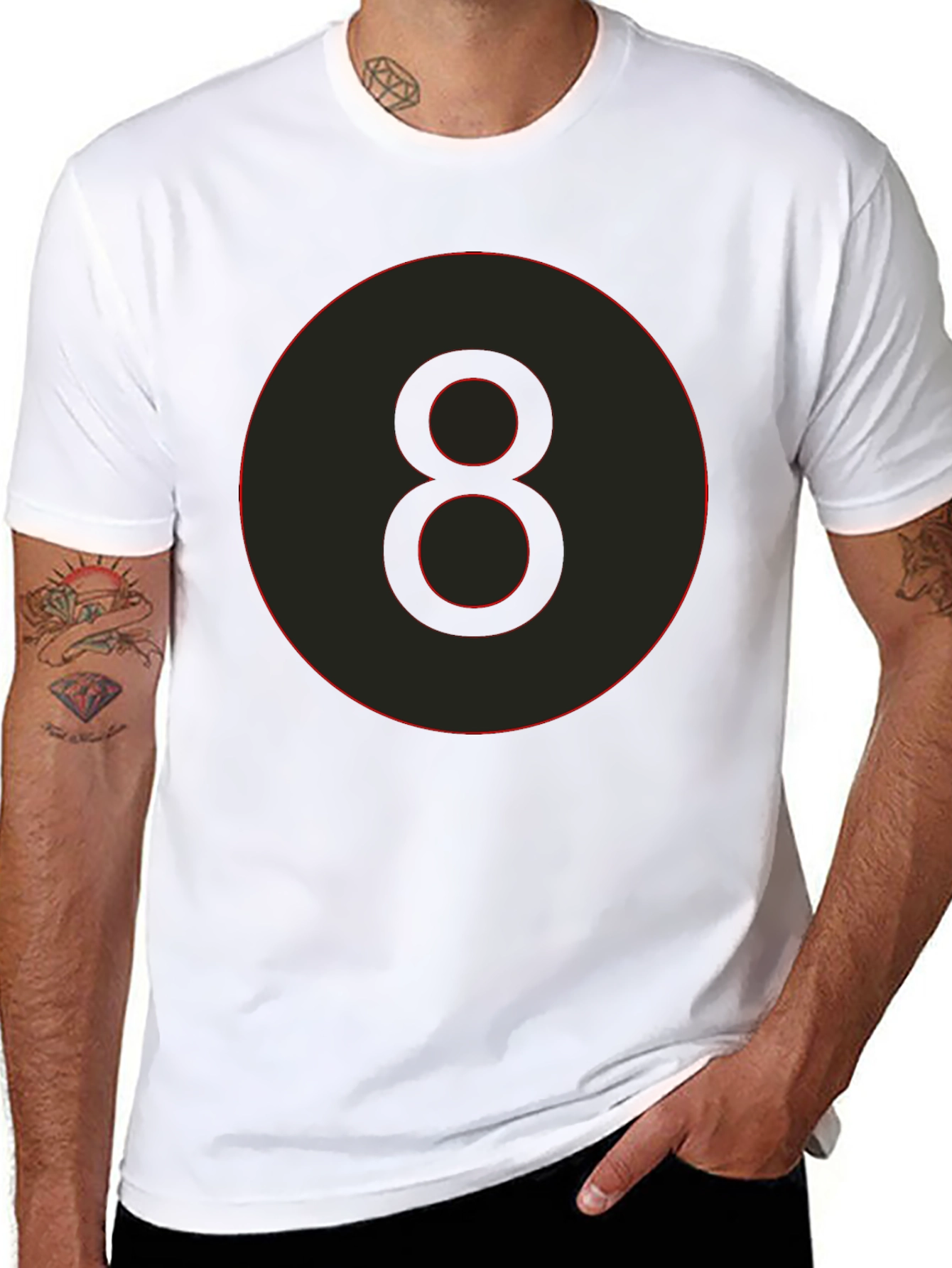 Eight Ball Graphic T-Shirt