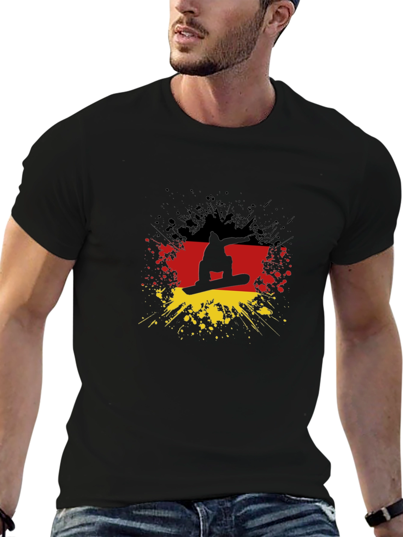 Germany Snowboarder T-Shirt