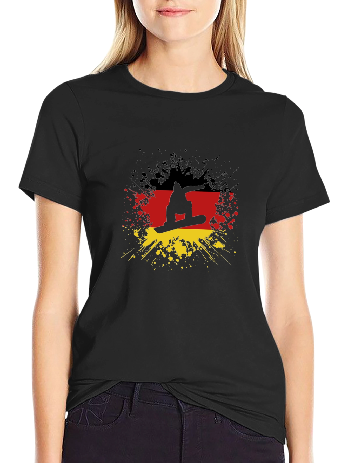 Germany Snowboarder T-Shirt