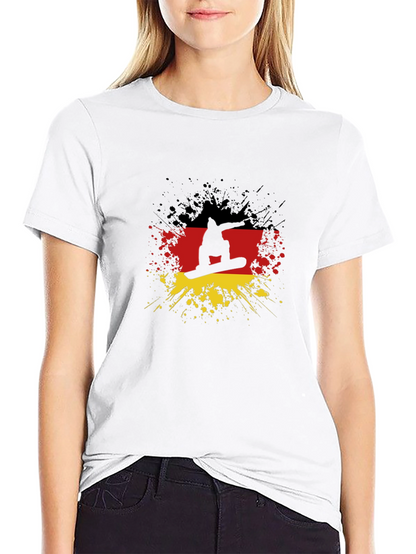 Germany Snowboarder T-Shirt