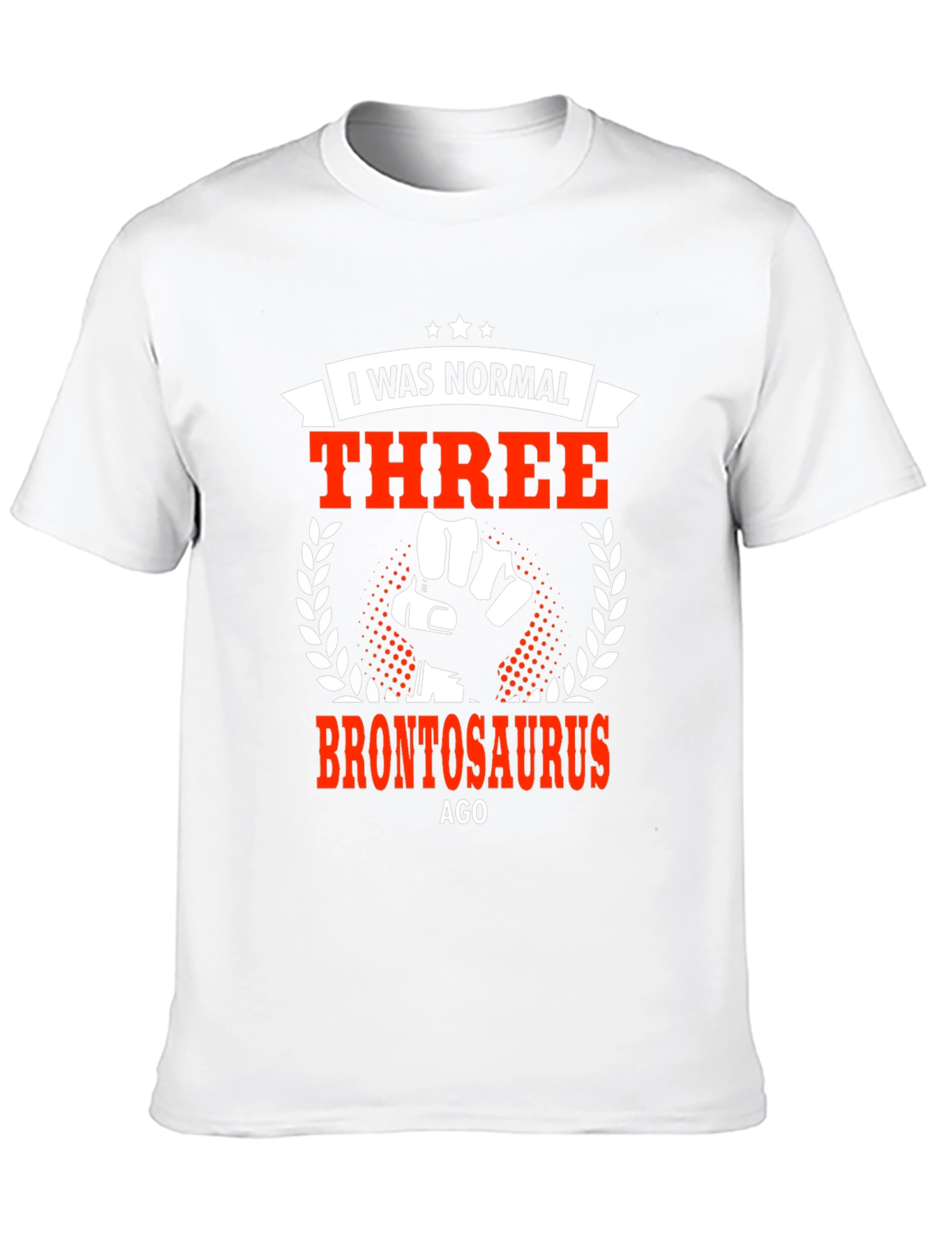 I Was Normal Three Brontosaurus Ago Graphic Tee