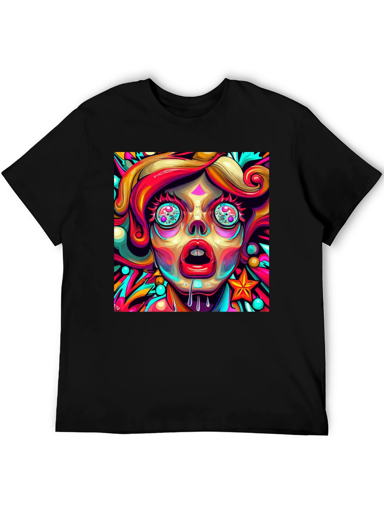 Psychedelic Art T-Shirt - Vivid Graphic Tee