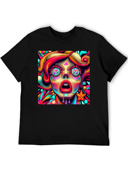 Psychedelic Art T-Shirt - Vivid Graphic Tee