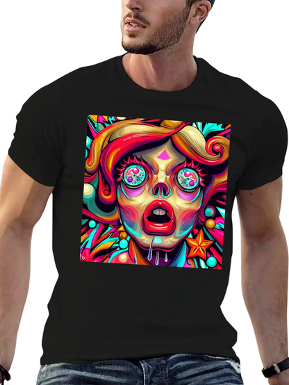 Psychedelic Art T-Shirt - Vivid Graphic Tee
