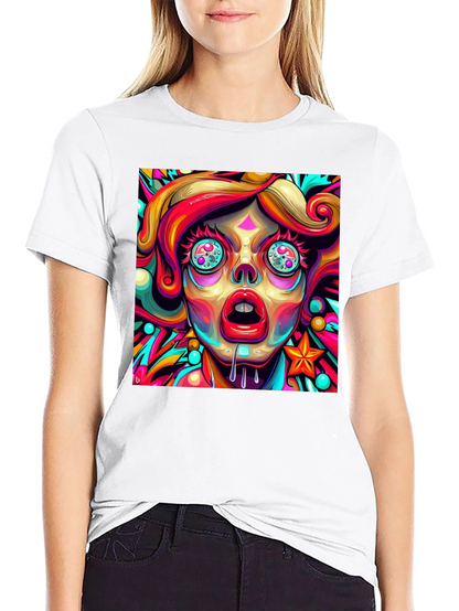 Psychedelic Art T-Shirt - Vivid Graphic Tee