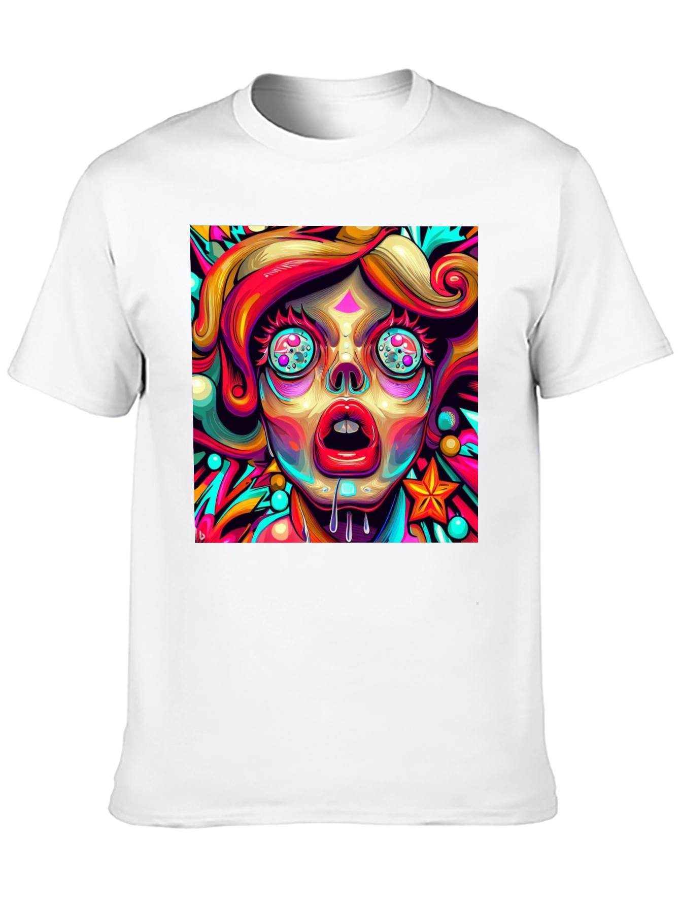 Psychedelic Art T-Shirt - Vivid Graphic Tee