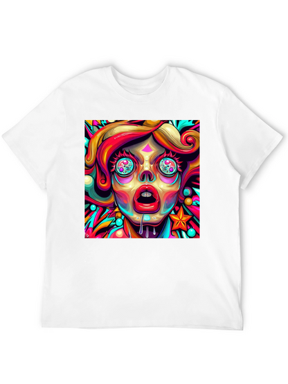 Psychedelic Art T-Shirt - Vivid Graphic Tee