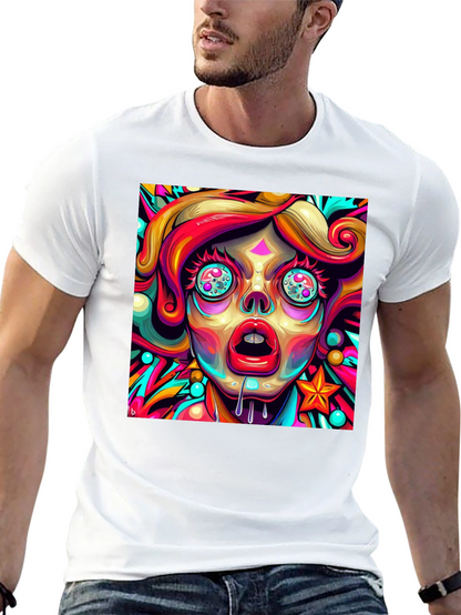 Psychedelic Art T-Shirt - Vivid Graphic Tee