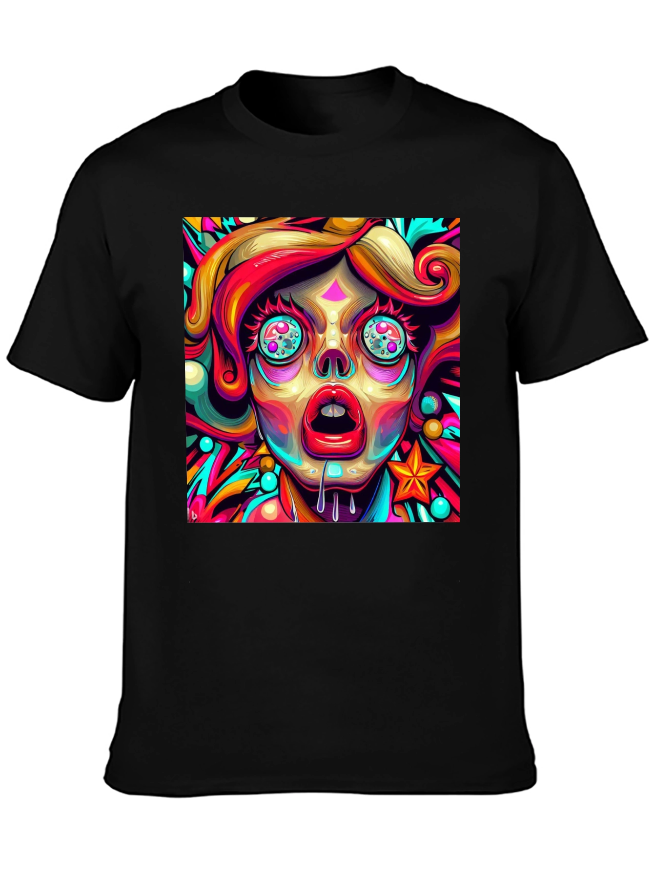 Psychedelic Art T-Shirt - Vivid Graphic Tee