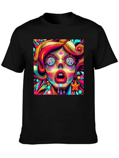 Psychedelic Art T-Shirt - Vivid Graphic Tee