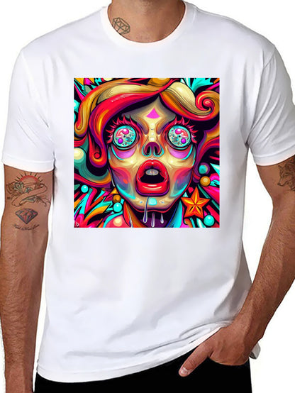 Psychedelic Art T-Shirt - Vivid Graphic Tee