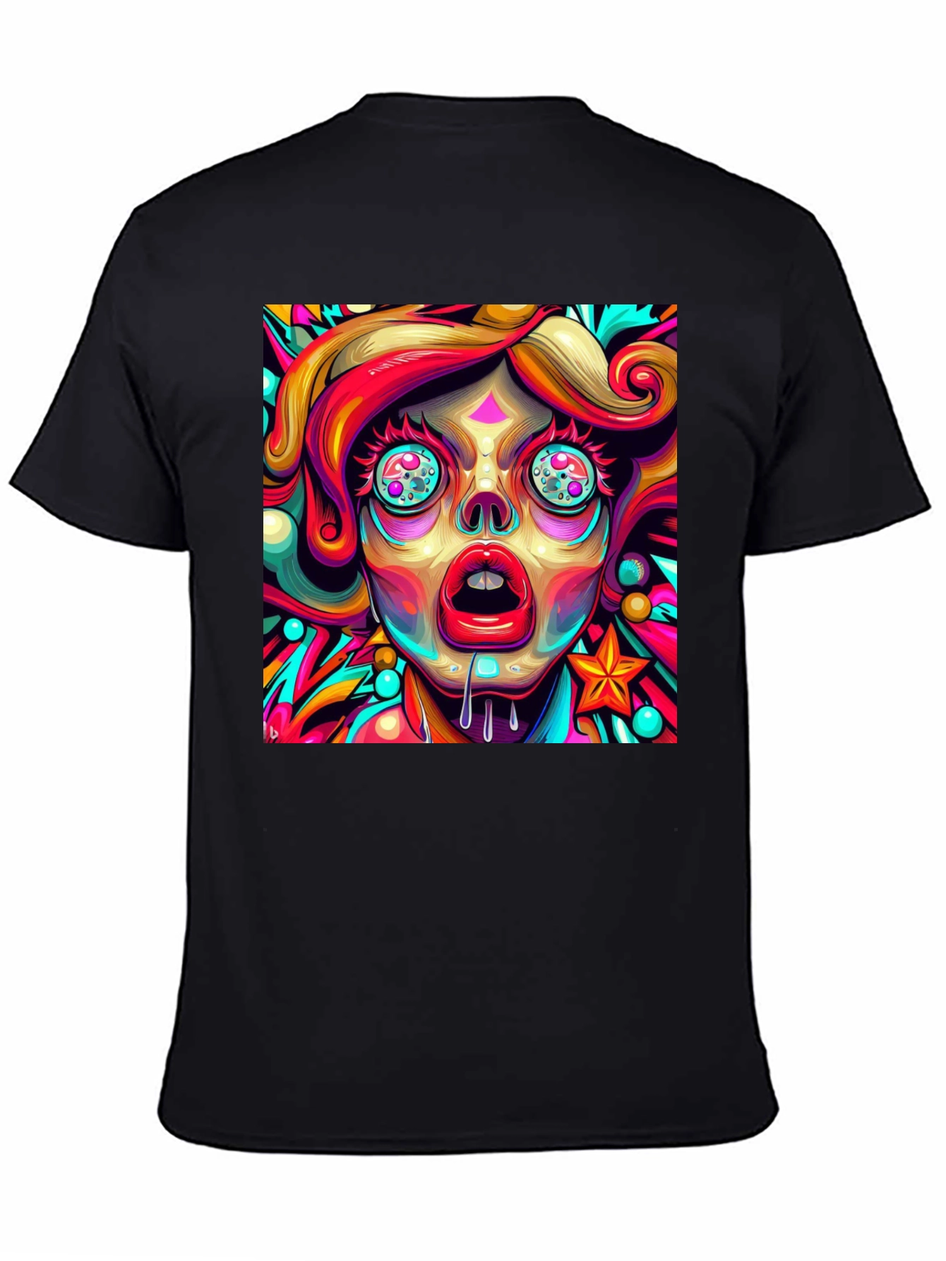 Psychedelic Art T-Shirt - Vivid Graphic Tee